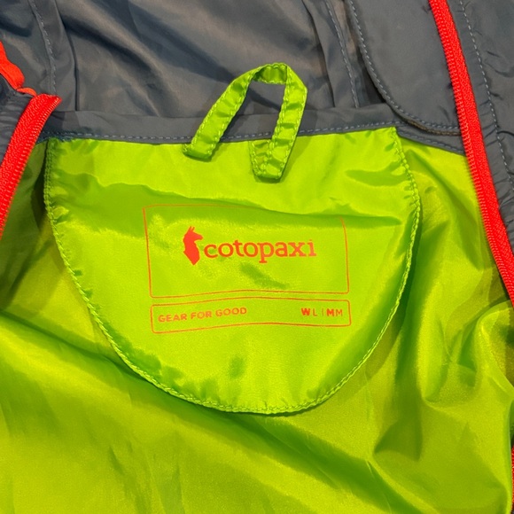 Cotopaxi Teca Half Zip Blue and Green Color Block Jacket-Unisex - Picture 4 of 8